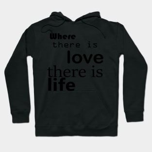 Where is the love Hoodie